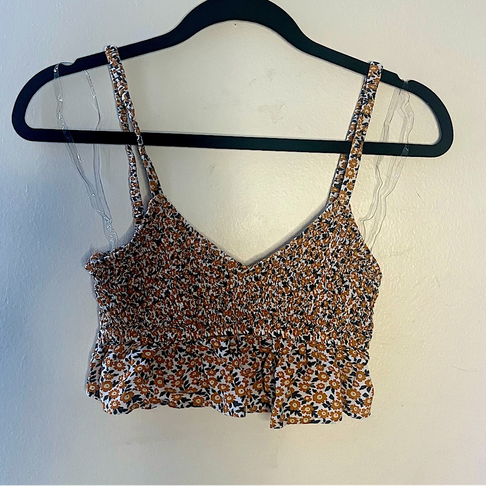 RSQ floral crop top